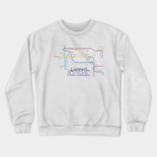 🚅 Vancouver Skytrain Crewneck Sweatshirt